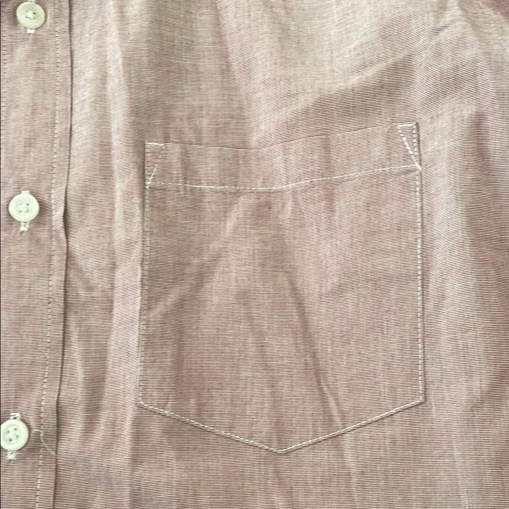 Casual Pink Button Down Shirt with Long Sleeves and Checkered Pattern Slim fit